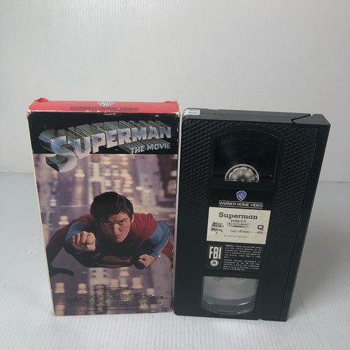 Superman the movie vhs - movie,