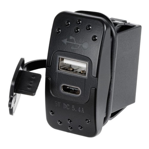 Presa femmina usb piu - femmina, usb-c