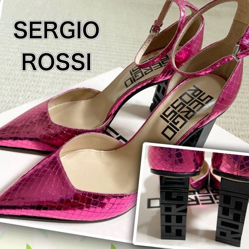 Décolleté sergio rossi rosa - rossi,