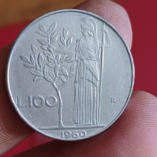 Moneta Repubblica Italiana 100