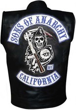 Jax Teller Vest SOA Gilet in