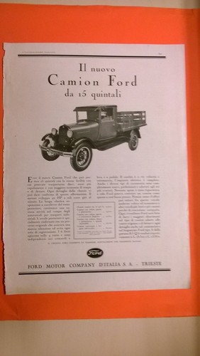 Pubblicità advertising 1925 - pubblicità,
