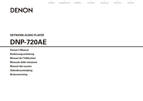 Denon dnp 720ae lettore audio - denon,