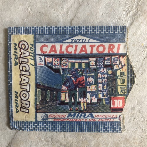 Calcio bustina figurine - bustina,