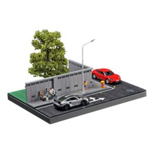 Diorama 1:64 Parcheggio Auto