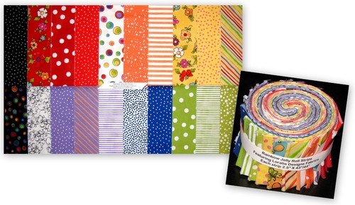 Jelly roll tessuto - roll,