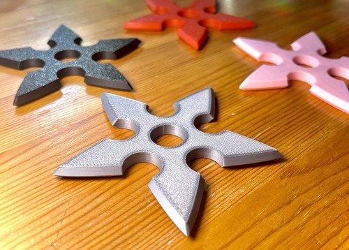 Grigio ninja shuriken - 1x,