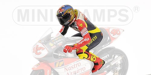 Minichamps pilota riding - minichamps, 1/12