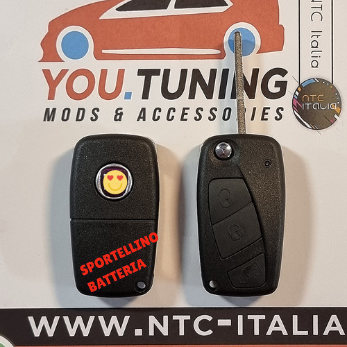 Guscio chiave per fiat - fiat, tasti