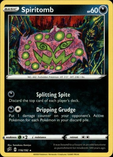Spiritomb rara - spiritomb,