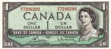 Canada 1954 biglietto - 1954, nuovo