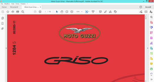 Manuale officina moto guzzi - officina,