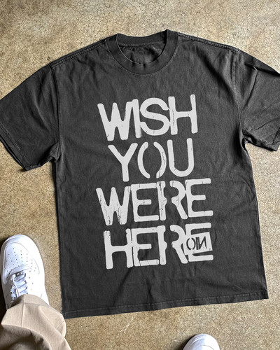 Maglietta nera pesante wish - maglietta,