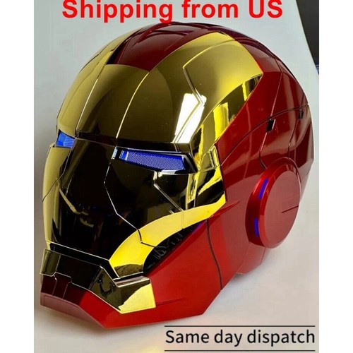 Casco iron man - man, gold