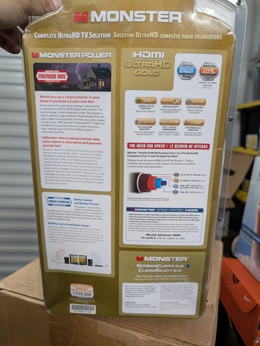 Monster kit home - theater, oro