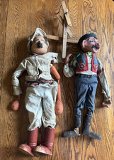 Coppia di marionette ceche