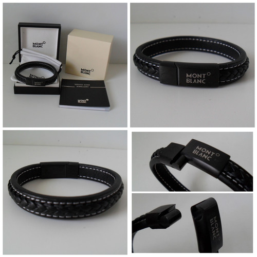 Bracciale montblanc pelle di - montblanc,