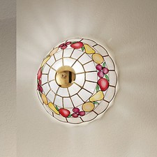 Plafoniera Tiffany Madreperla