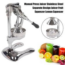 Spremiagrumi manuale acciaio