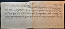 BOLLA DI PIO VI firmata dal