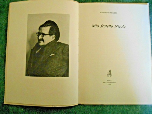 Napoli benedetto nicolini - benedetto,