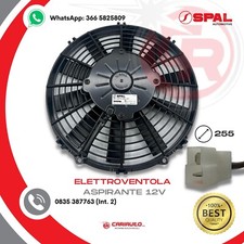 Ventilatore Aspirante Ventola Assiale Spal VA11-AP7/C-29A, 12v Diametro 255mm