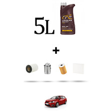 HOFFCAR Kit tagliando 4 FILTRI