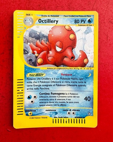 Lotto carte pokemon octillery - lotto,