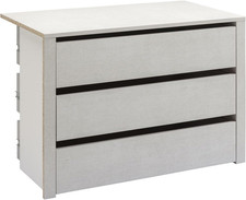 | Cassettiera Interna per Armadi Con 3 Cassetti, Salvaspazio, per Cabina Armadio