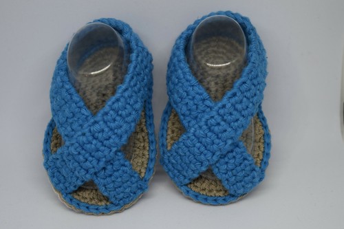 Sandali fascia incrociata - a,