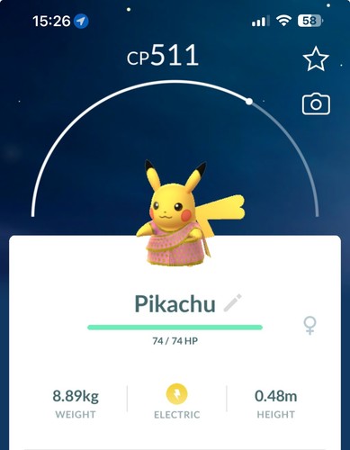 Costume sari pikachu - sari,