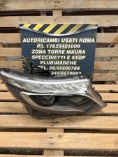 FARO FANALE ANTERIORE DX LED MERCEDES VITO 03/14> PARABOLA NERA