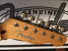 NUOVO ORIGINALE FENDER STILE ANNI 50 TELECASTER ACERO MANICO CHITARRA CON ACCORDATORI TELE "C" S