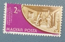Timbre hongrie magyar posta - magyar,