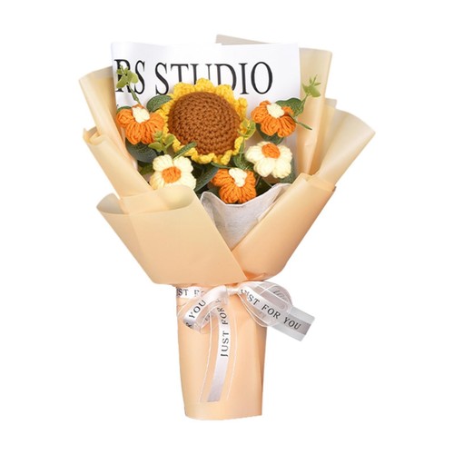 Bouquet fiori all - fiori, all'uncinetto