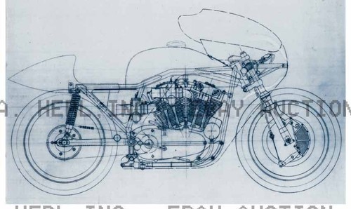 Harley davidson 750 1972 - davidson,