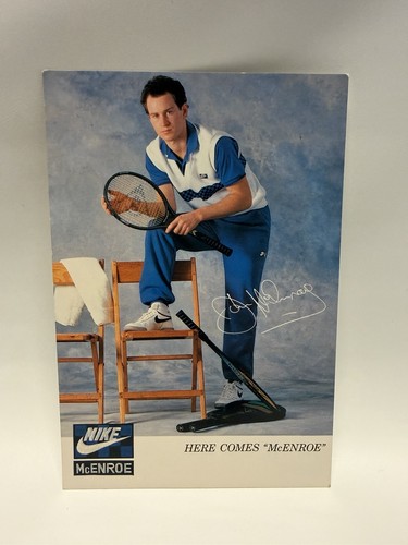 Cartolina tennis nike john - cartolina,