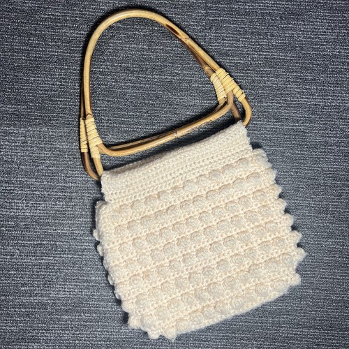Borsa vintage panna bobble