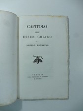 Capitolo dell'esser chiaro di
