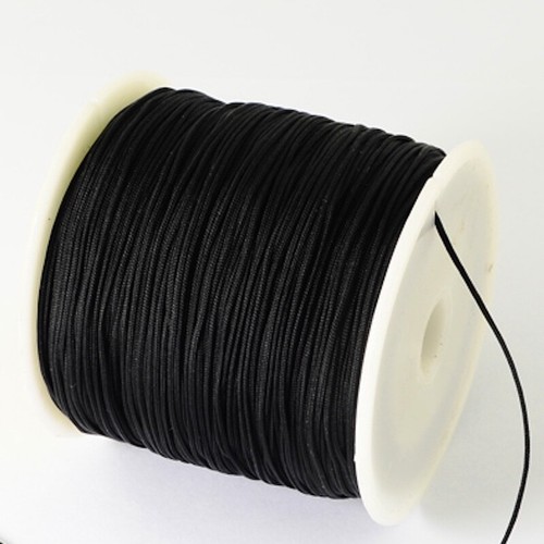 Lot 15m fil nylon noir - lot,
