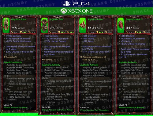 Diablo ps4 xone unmodded - 3,