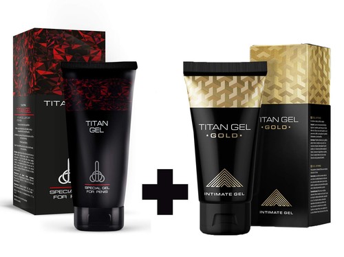 Titan gel gold - +,