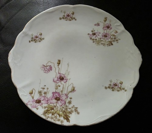 Piatto smerlato floreale - smerlato, 10”