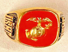 Marine Anello Militare Rosso