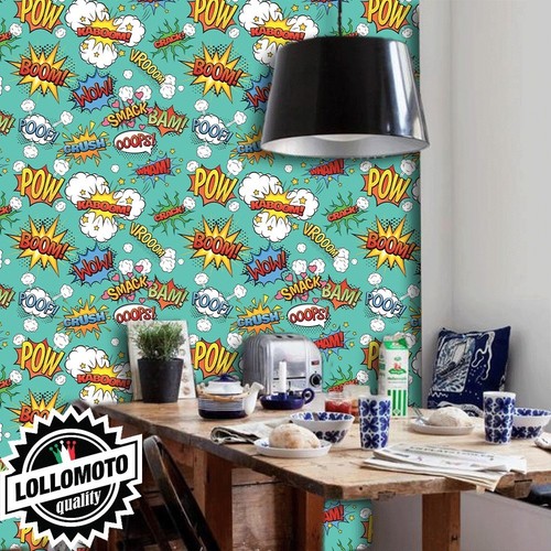 Carta parati sticker bomb - da,