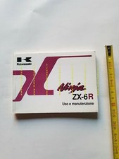 Kawasaki Ninja ZX-6 R 1999 manuale uso manutenzione italiano originale