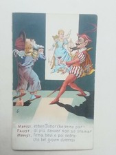 POSTCARD FAUST CHARLES GOUNOD