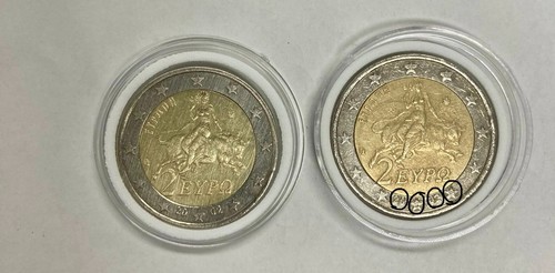Moneta euro grecia - grecia, 2002