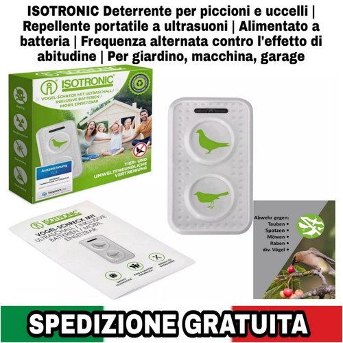 Deterrente piccioni e - piccioni,