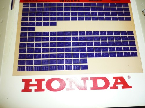 Honda xbr 500f sh sj - honda, g